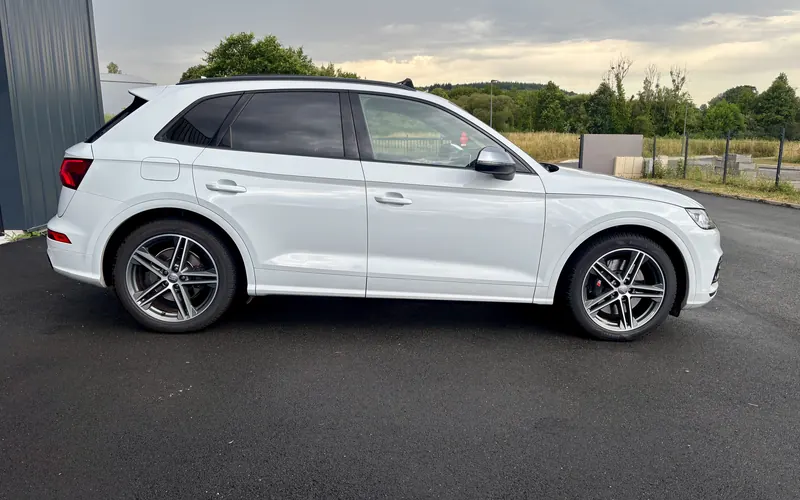 Audi SQ5 blanc importée d'Allemagne par TD Importation