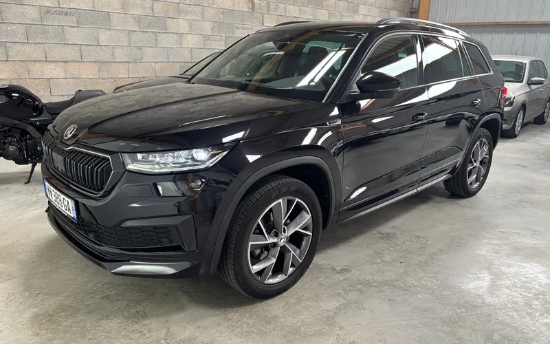 Škoda Kodiaq noir importée d'Allemagne par TD Importation
